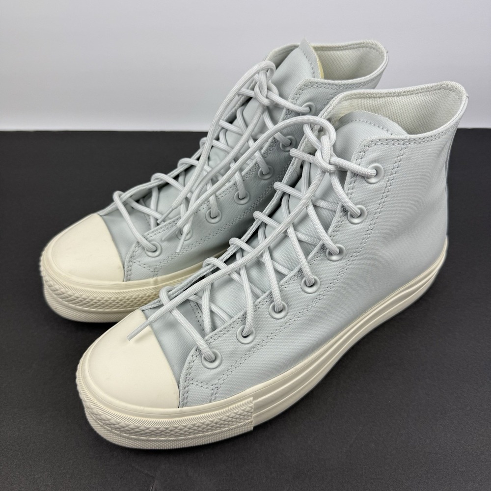 Converse Chuck Taylor All Star High Tops 9.5 Womens Lift Lux Moonbathe Worn Once